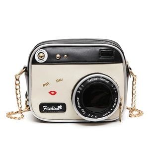 Retro Camera Shaped Shoulder Crossbody Chain Bag- New!